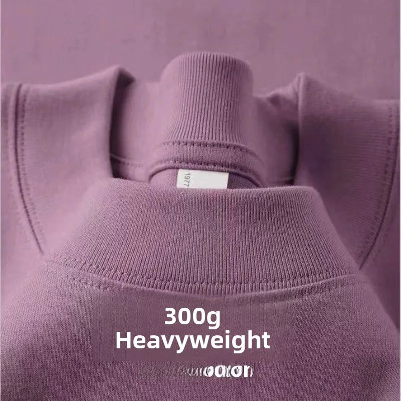 Camiseta Lisa Loose Fit 100% Algodão 300g