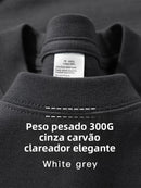 Camiseta Lisa Loose Fit 100% Algodão 300g