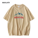 Camiseta Manga Curta Mountain 100%Algodão