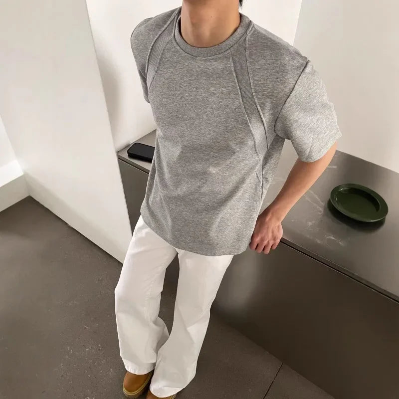 Camiseta Lisa Patchwork