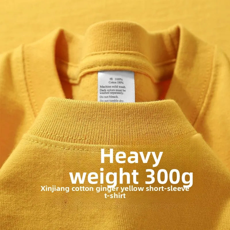 Camiseta Lisa Loose Fit 100% Algodão 300g