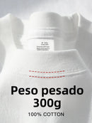 Camiseta Lisa Loose Fit 100% Algodão 300g