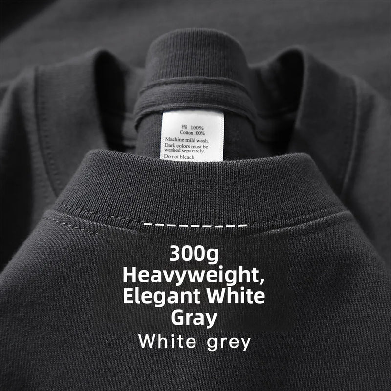 Camiseta Lisa Loose Fit 100% Algodão 300g