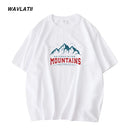 Camiseta Manga Curta Mountain 100%Algodão
