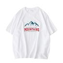 Camiseta Manga Curta Mountain 100%Algodão