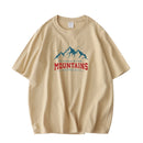 Camiseta Manga Curta Mountain 100%Algodão